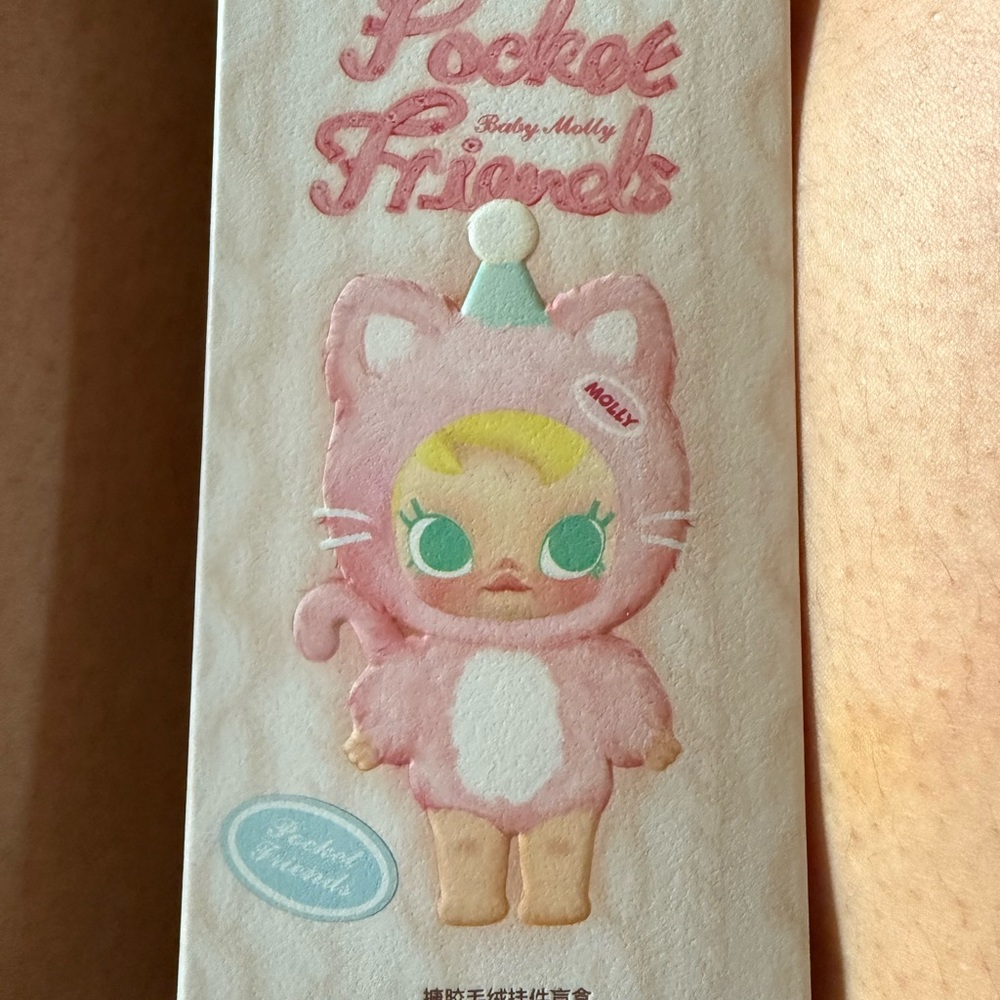 Pink Pocket Friends Baby Molly Notebook